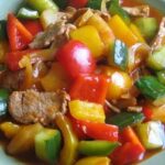 Priaw Waan Kai – kip in zoetzure saus