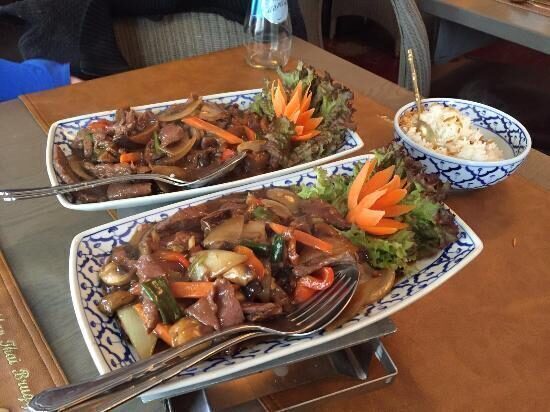 Ossenhaas in ketjap-oestersaus