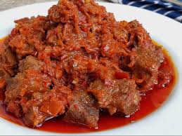 Sambal Goreng Daging Asem Pedis